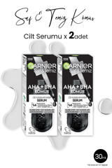 Garnier Saf & Temiz AHA + BHA Kömür Canlandırıcı Jel Yüz Serumu 2x30 ml