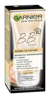 Garnier Normal Ciltler İçin Su Bazlı Sivilce Yapmayan BB Krem Açık Ton