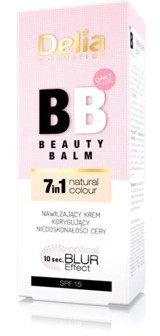 Delia Cosmetics Tüm Cilt Tipleri İçin Sivilce Yapmayan Işıltılı BB Krem Açık Ton
