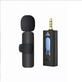 Torima K35 3.5 mm Kablosuz Bluetooth Yaka Mikrofonu Siyah