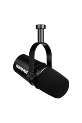Shure MV7 Dinamik XLR Kablolu Yayıncı USB Masaüstü Mikrofonu Siyah