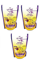 Vi-vet Naturel Tüm Ciltler İçin Boncuk Ağda 3x250 gr