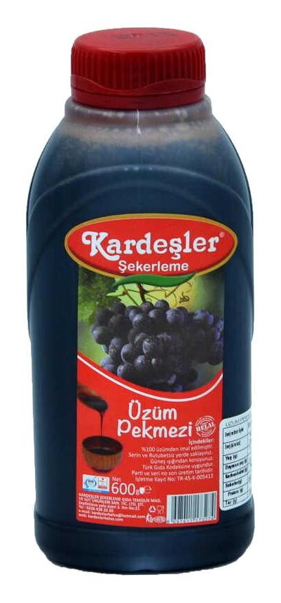 Kardeşler Üzüm Pekmezi 600 gr