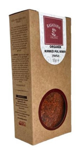Rasayana Organik Kırmızı Tatlı Pul Biber 50 gr