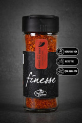 Baharat Dükkanı Finesse Kırmızı Ekstra Acı Tuzluklu Kapak Pul Biber 45 gr