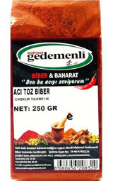 Gedemenli Acı Toz Biber 250 gr