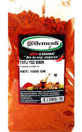 Gedemenli Tatlı Toz Biber 500 gr