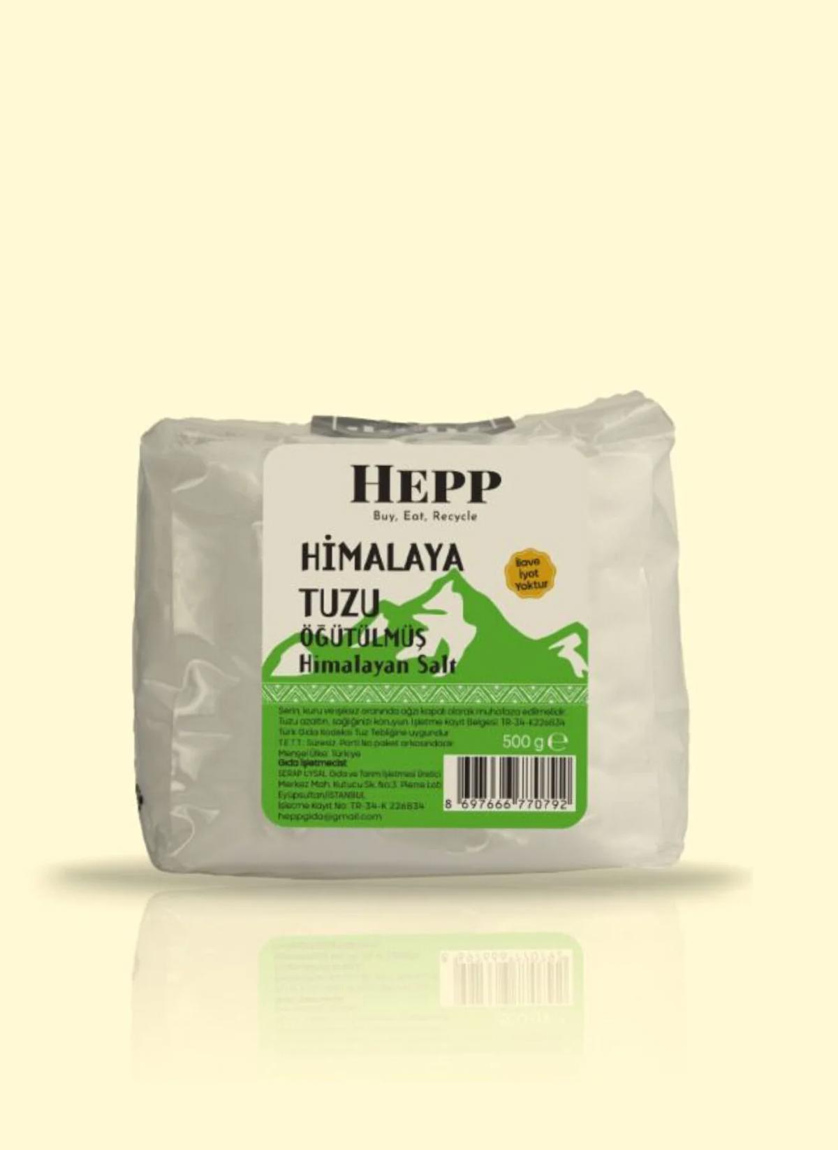 Ekoloji Market Öğütülmüş Himalaya Tuzu 500 gr