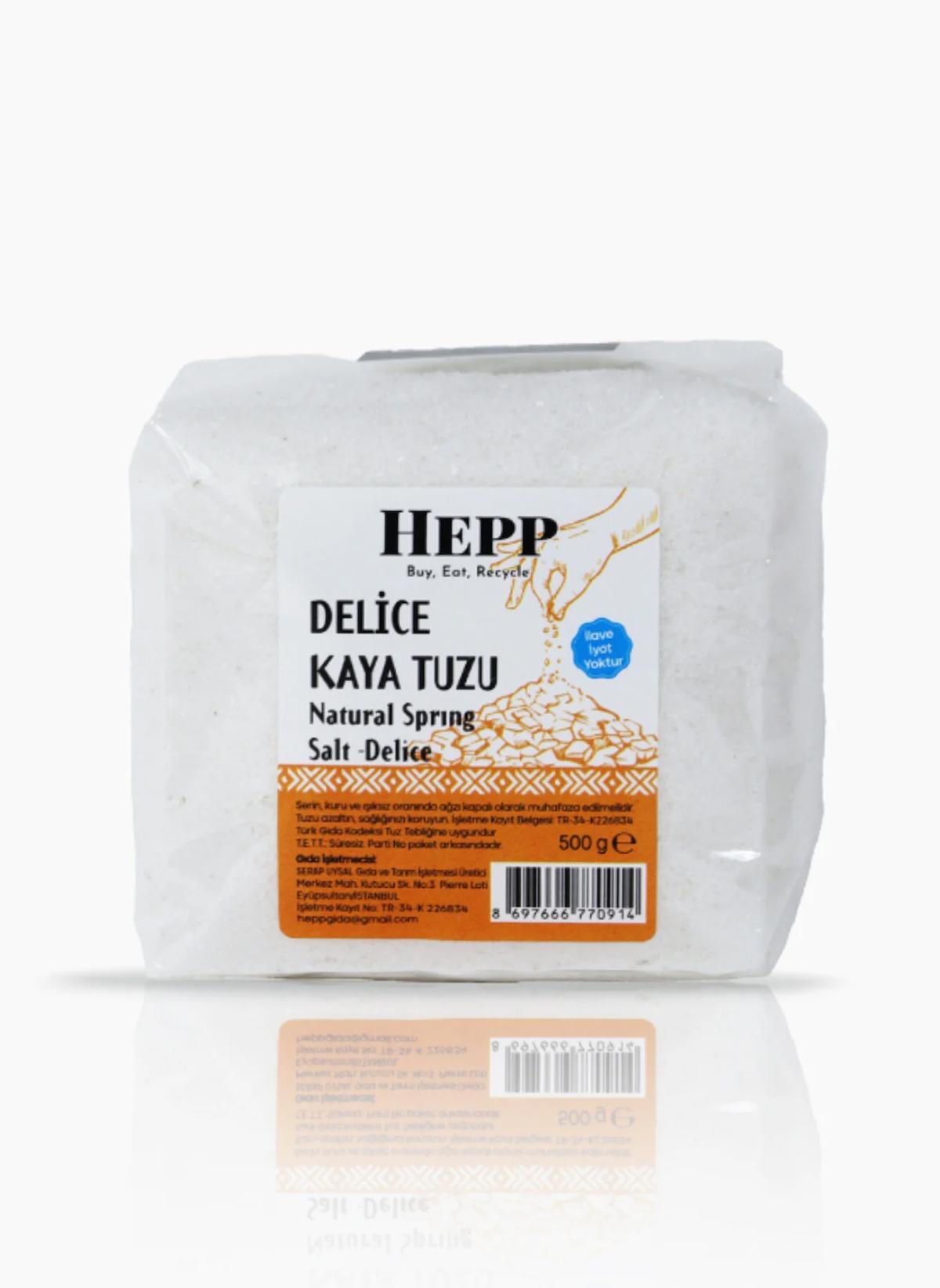 Ekoloji Market Öğütülmüş Kaya Tuzu 500 gr