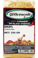 Gedemenli Toz Zencefil 250 gr