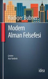 Modern Alman Felsefesi Rüdiger Bubner İdea Yayınevi