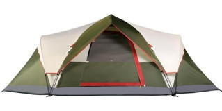 Quickup Domehike 6 Kişilik 4 Mevsim Kamp Çadırı Yeşil