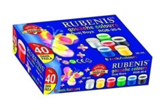 Rubenis Çok Renkli 6x30 ml Guaj Boya Set