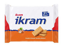 Ülker İkram Fındık Kremalı Bisküvi 3x84 gr