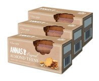 Annas Almond Thins Bademli Bisküvi 3x150 gr