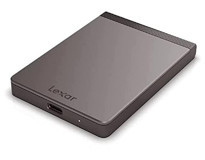 Lexar SL200 512 GB USB Type C USB 3.2 Gen 1 Taşınabilir SSD Gri