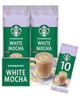 Starbucks Premium Beyaz Çikolata 10x24 gr Mocha Hazır Kahve