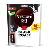 Nescafe 3'ü 1 Arada Black Roast Sütlü 10x15 gr Hazır Kahve