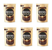 Nescafe Gold Sade 6x200 gr Hazır Kahve