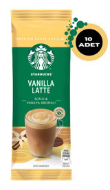 Starbucks Premium Sütlü-Vanilya 10x21.5 gr Latte Hazır Kahve