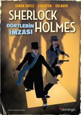 Sherlock Holmes-Dörtlerin İmzası Grafik Roman Sir Arthur Conan Doyle Domingo Yayınevi Sir Arthur Conan Doyle Domingo Yayınevi