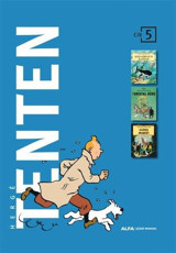 Tenten Cilt 5 - Üç Kitap Bir Arada - Kutulu Herge Alfa Yayıncılık Herge Alfa Yayıncılık