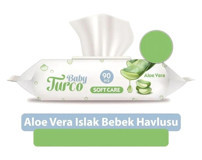 Baby Turco Aloe Vera 90 Yaprak Islak Mendil