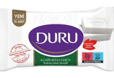 Duru Beyaz Sabun Kokulu 15 Yaprak 3'lü Paket Islak Mendil