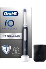 Oral b İO Işıklı Kapaklı Orta Şarjlı Diş Fırçası Siyah
