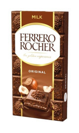 Ferrero Rocher Original Sütlü Çikolata 90 gr