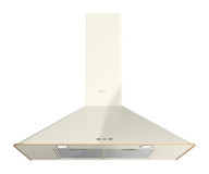 Teka DOS 90.2 175 W 603 m3/h 90 cm Cam Bacalı Duvar Tipi Davlumbaz Krem