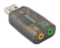 Wozlo USB Çift Girişli 5.1 Harici Ses Kartı