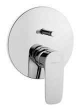 Artema X-Line A42251 Krom Aç Kapa Ankastre Banyo Bataryası Gümüş