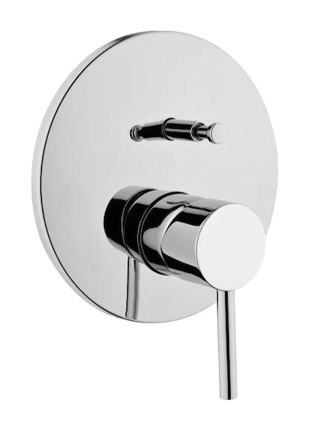Artema Minimax S A42210 Pirinç Aç Kapa Ankastre Banyo Bataryası Gümüş