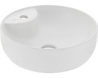 Seramiksan Sole Tekli 42 cm Seramik Yuvarlak Lavabo Beyaz