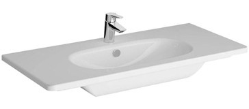 Vitra Zentrum 7794B0030001 Tekli 100 cm Seramik Oval Lavabo Beyaz