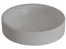 Vitra Metropole 7532b0761398 Tekli 40 cm Seramik Yuvarlak Lavabo Gri
