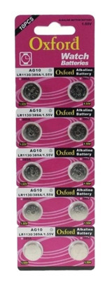 Oxford Ag10 Lr1130 Düğme Pil 10'lu
