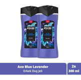Axe Premium Collection 3 in 1 Vücut Saç Yüz Lavanta Nane Nemlendirici Duş Jeli 2x300 ml