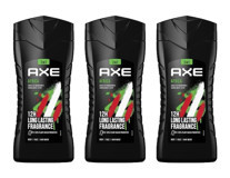 Axe Africa 3in1 Sandal Ağacı Nemlendirici Duş Jeli 3x250 ml