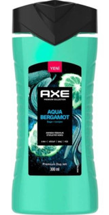 Axe Premium Collection 3 in 1 Vücut Saç Yüz Bergamot Nemlendirici Duş Jeli 300 ml