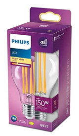 Philips Classic 150 W Tasarruflu Beyaz E27 Armut Led Ampul