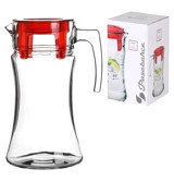 Paşabahçe 43018 Cam 1.4 lt Plastik Kapaklı Sürahi