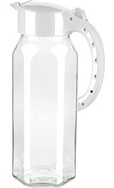 Depposite Ala Jug Cam 1.5 lt Plastik Kapaklı Sürahi