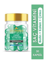 Yeşil Marka Hair Vitamin Biotin Aromasız Yetişkin Vitamin 30 Kapsül