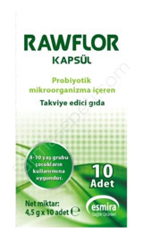 Rawflor - Aromasız Yetişkin Vitamin 10 Kapsül