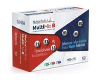 Mensis Multimix B Aromasız Yetişkin Vitamin 60 Kapsül