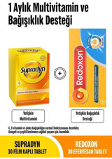 Redoxon Daily + Redoxon Portakallı Yetişkin Vitamin 30 Tablet