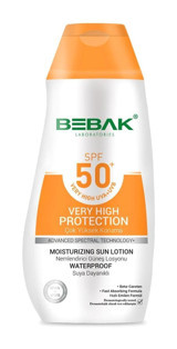 Bebak 50+ Faktör Nemlendirici Güneş Kremi 200 ml