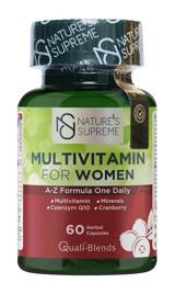 Nature'S Supreme Multivitamin For Women Aromasız Yetişkin Vitamin 60 Kapsül